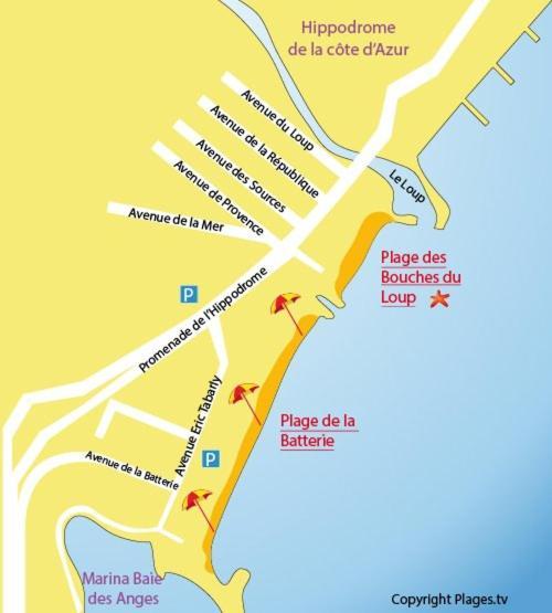 4 Pers , 100M De La Plage Marina Baie Des Anges French Riviera Villeneuve-Loubet Buitenkant foto